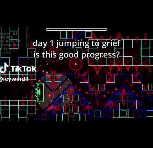 Exploring Grief in Geometry Dash Gameplay