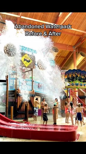 Before&After abandoned waterpark.. looks a little bit sad.. #urbanexploration #urbexexplorer #urbexplaces #urbanexplorer #abandonedplaces #abandoned #decay | ForgottenWorld