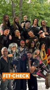 Wenn es Rock im Garten gibt, lohnt sich ein Blick auf die Outfits besonders 🧑‍🎤🤘 Hier eine kleine Auswahl: kitchenachim​​​, The Rasmus​​​, Smash Into Pieces​​, Battle Beast​​​ und Bad Loverz​. | ZDF-Fernsehgarten