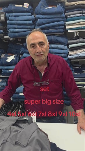 Oversize Set Big Size 4XL–10XL Made in Turkey
