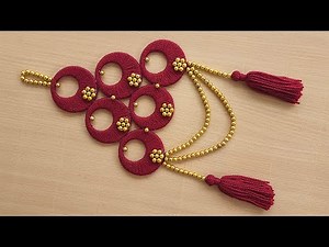 Bangle Wall Hanging - DIY Wall Decor Craft - Old Bangles Craft Idea - Craft Ideas - DIY Home Decor