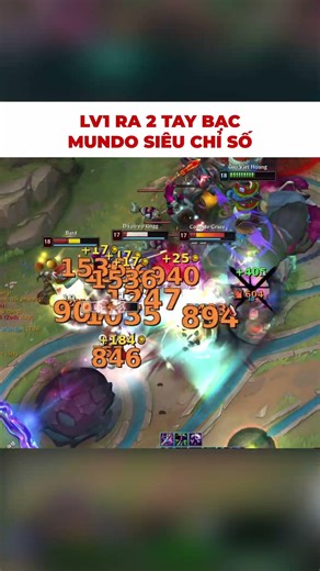 Mundo Siêu Chỉ Số #lol #aram #caoviethoang