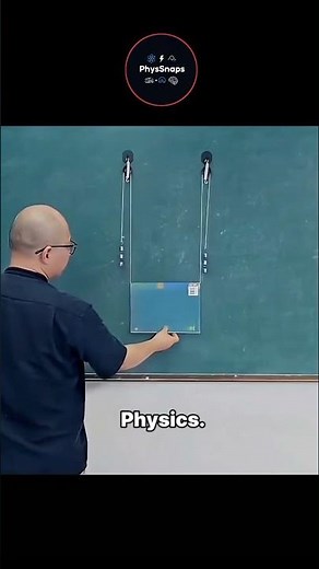 sigma science🔬| Crossed strings physics trick⚖️| #science #physics #experiements