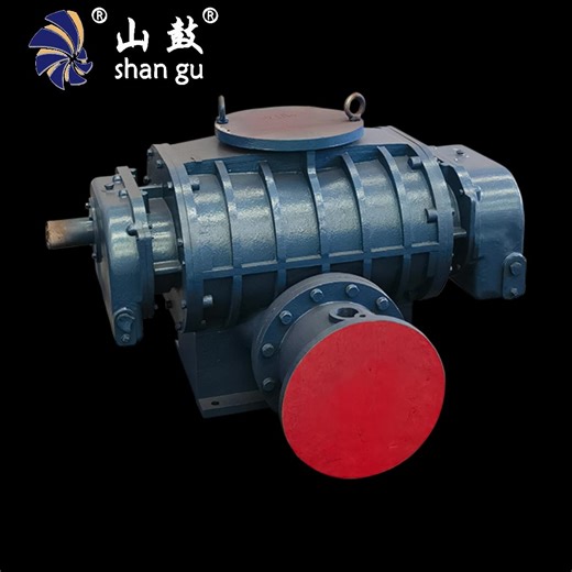 High Pressure Three Lobes Industrial Roots Blower RSR-200 High Efficiency Air Supply Aeration Oxygen  Roots Blowers
