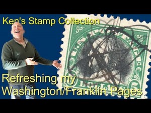 Updating my US Washington Franklin Stamp Pages