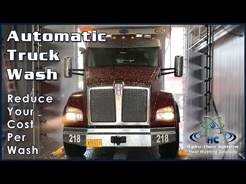 Automatic Truck Washing | Low Cost-Per-Wash Cleaning System | Hydro-Chem Systems
