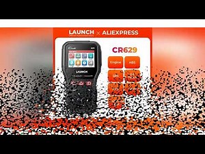 LAUNCH CR629 OBD2 Scanner Code Reader Engine SRS ABS Airbag Diagnose Active Test Oil SAS BMS Diagnos