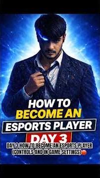 DAY 3 HOW TO BECOME AN ESPORTS PLAYER| #bgmi #esports #bgmishorts #viral #viralshorts #gaming #pubg