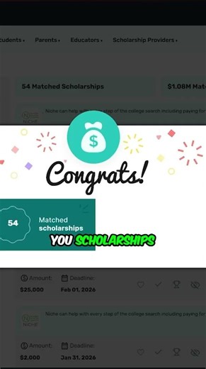 Find College Scholarships Fast — Scholarships.com #shorts