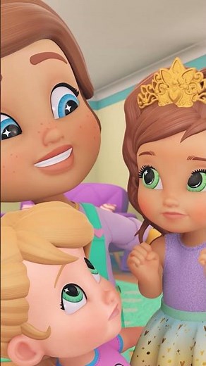 Baby Lulu RUINS Princess Ellie's dress 💔 Baby Alive Spanish #shorts #babyalive #spanish