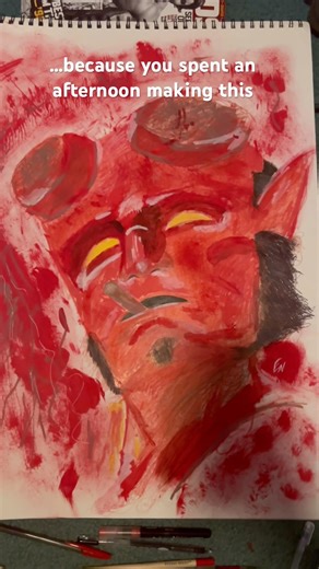 Hellboy Portrait