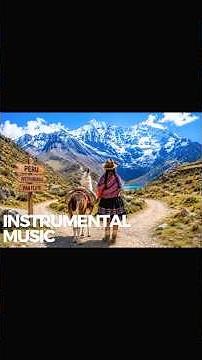 RESSENS la liberté des ANDES en 60s 🍃🎶 INSTRUMENTAL #flutemusic #shorts #peru #instrumental