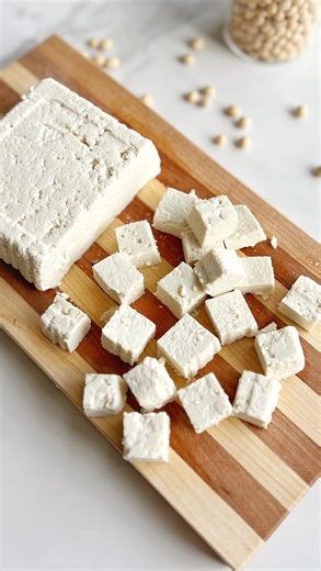 Tiffany Bach on Instagram: "Tofu Time - Season 2, Ep 1: Homemade Tofu Since so many of you requested this, we’re back with another season of Tofu Time! We’ll be covering the different types of tofu available at most grocery stores and how to cook with them. To kick off this season, I thought it’d be a good time to show you how tofu is made from scratch. 🤓 Why make it at home? Yes, making tofu is a lot of work. It is, however, a satisfying and rewarding experience. It is also a lot tastie