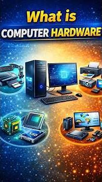 Computer Hardware Explained for Beginners | Input, Output, CPU, Storage