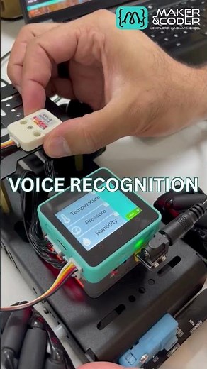 Maker & Coder Kit Responds Voice Recognition with Ease