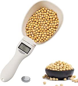 2025 New Digital Measuring Spoon, Food Measuring Scoop Scale 800g / 0.1g High Precision with LCD Screen, Display Electronic Measuring Spoon for Daily Meals and Kitchen Gadgets (1)