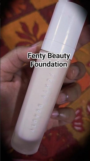 “Fenty Beauty Foundation Review | Shade test for medium skin | #shorts”