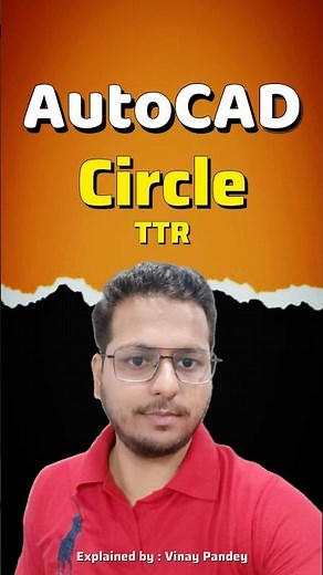 AutoCAD TTR Command #shorts