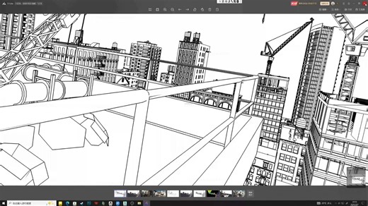 Viting2D&3D辅助插画课程——3dmax场景插图流程