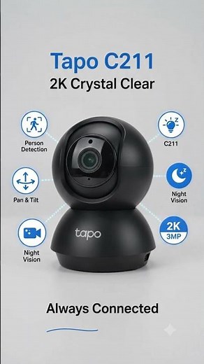 Stay Connected to Home From Anywhere! 📱 Tapo C211 Smart Home Camera Review