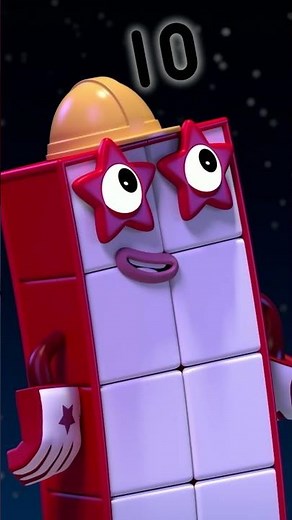 Building Blocks from 1 to 10 | Colorful Math, Part 4 | Numberblocks in French
