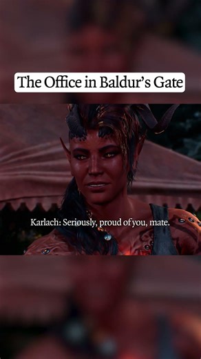 Michael Scott meets Karlach #baldursgate3