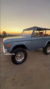 Restored 1974 Ford Bronco @harmonkustoms #bronco #classicbronco #automobile #fordbronco