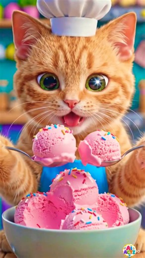 Cat eating ice-cream🍨| cute 🥰#cat #viral #trending #trending #shorts #fyp #youtubeshorts #icecream