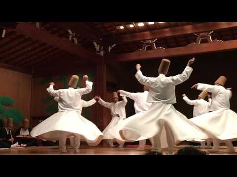 トルコ・メヴラーナ旋回舞踊サマー in 宝生能楽堂(mevlânâ sema in Japanese traditiomal performance theater)