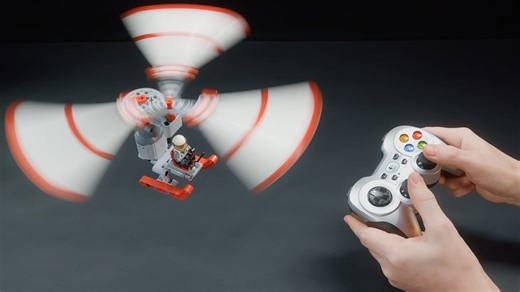 #DIY Remote-Controlled #LEGO #Helicopter