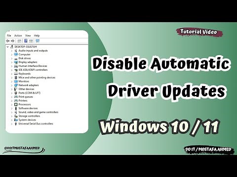 Stop Automatic Driver Updates on Windows 10 & 11 | Easy Guide