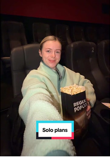 Anxiety shows up, but I show up better🙋🏼‍♀️ Normalising solo plans, because life doesn’t start with a plus one (but it would be a bonus!!😂) #selflove #anxiety #realness #solodate #doingitalone