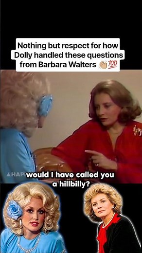 Dolly Parton Handled this with CLASS! | Barbara Walters Interview (1977)
