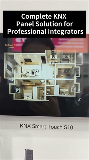GVS S10: Complete KNX Panel Solution for Professional Integrators #gvs #knx #smarthome