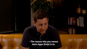 Automation with App Script course promo