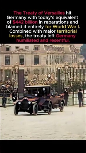 The Treaty of Versailles: How WWI Crippled Germany
