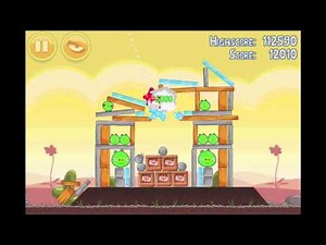 Angry Birds 3-5 Poached Eggs 3 Star Walkthrough