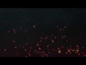 fire sparks with smoke 2