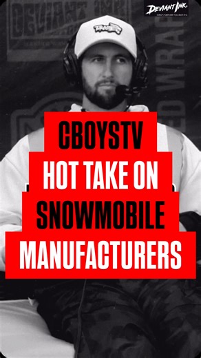 @ryaniwerks dropping bars on the @sleddercast pod (goes live 11/12) But, what else? The sled movie premiers put on by guys like @backwoodsbmp // @calebkesterke // @coeur_freshies // @thisismattbaker are HUGE deals for the sport and snowmobile industry. 🤘🏻 | Deviant Ink