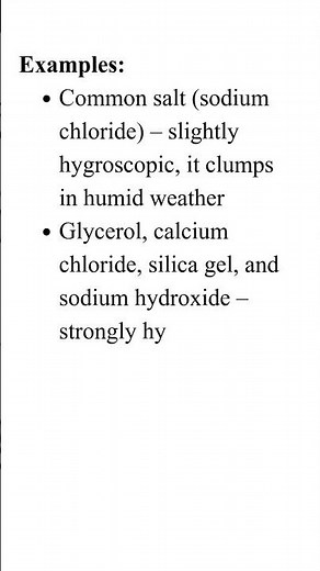 What is Hygroscopic? #Hygroscopic #pharmaknowledge