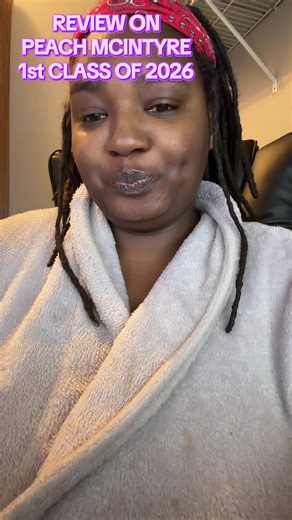 @Prettibadbre REVIEW ON PEACH MCINTYRE 1st CLASS OF 2026! #fyp #followme #detroit #peachmcintyre #tiktok