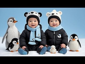 Cute Snow Animals ❄️🐾 | Adorable Winter Animals for Kids & Family Fun