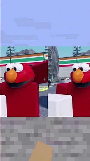 Elmo's World...💀 (notkitzu_) #minecraft #funny #elmo