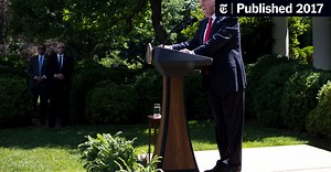 Trump Will Withdraw U.S. From Paris Climate Agreement