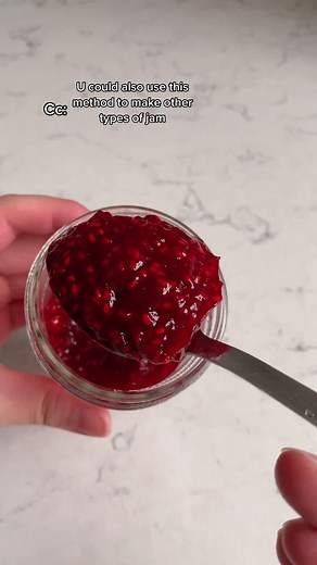 Homemade Raspberry Jam Recipe without Pectin | Easy and Quick