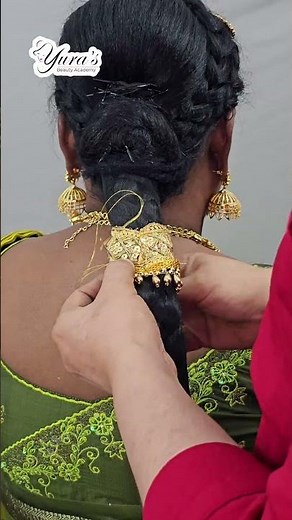 lace braid/South Indian Bridal Hairstyle/@yurasbridalstudio-70109 52441,Virudhunagar