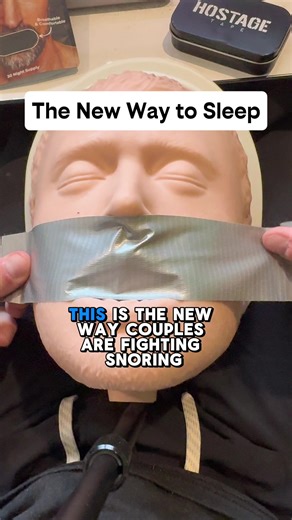 Transform Your Sleep with Hostage Tape