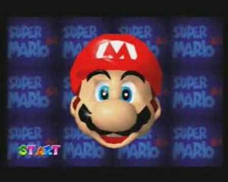 Super Mario 64 Intro Nintendo 64 Pal Version