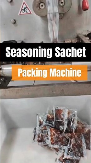 How Instant Noodle Seasoning Gets Packed in Seconds