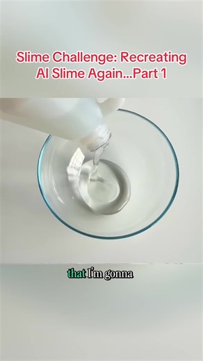 Slime Challenge: Recreating AI Slime Again… #fy #toys #slime #kidstoys #treanding